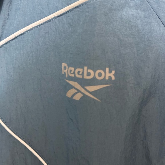 Reebok Women's Classic Cropped Track Jacket- Blue - Picture 3 of 7